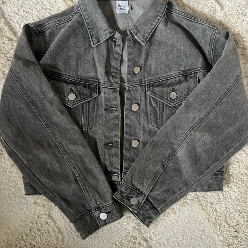 Gray Denim Jacket